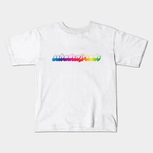 schadenfreude - Rainbow Kids T-Shirt